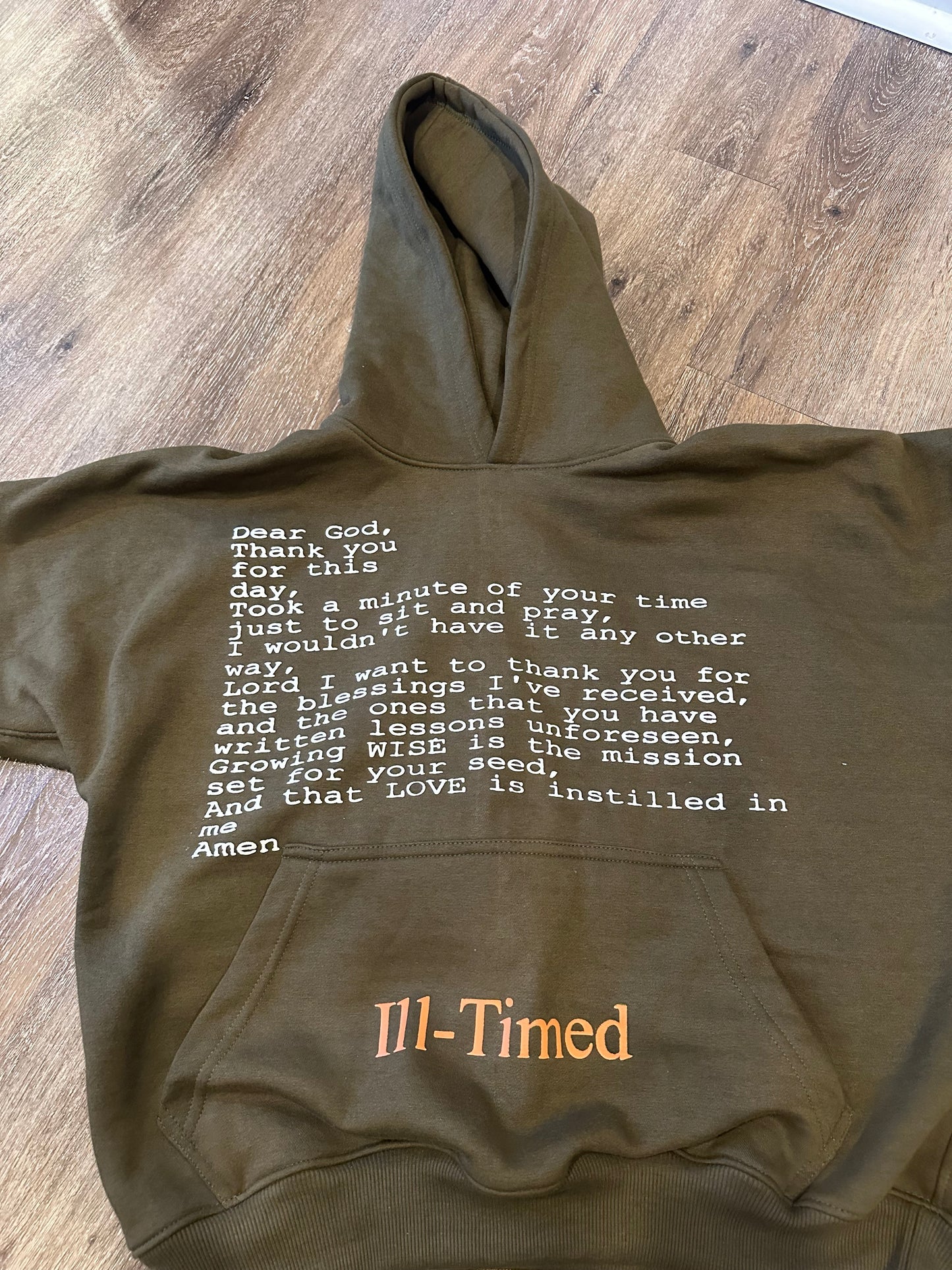 God Timing Hoodie