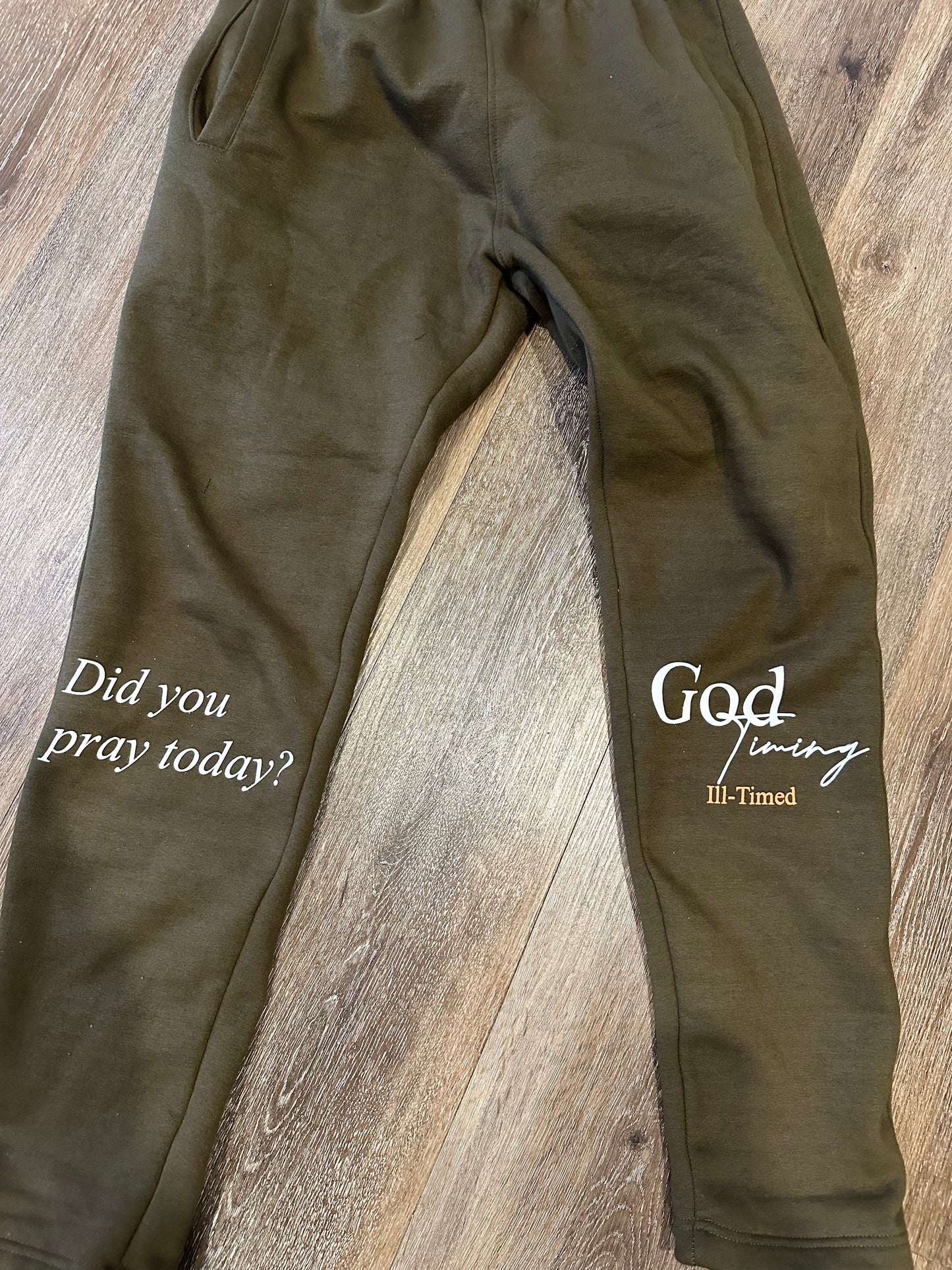 God Timing Sweatpants